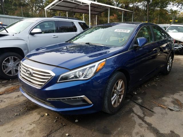 Photo 1 VIN: 5NPE24AF5FH156816 - HYUNDAI SONATA SE 