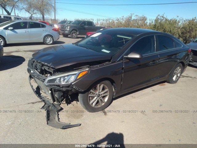 Photo 1 VIN: 5NPE24AF5FH192621 - HYUNDAI SONATA 