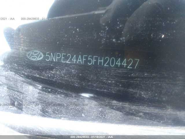 Photo 8 VIN: 5NPE24AF5FH204427 - HYUNDAI SONATA 