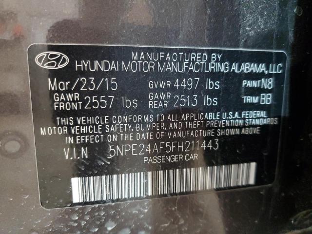 Photo 11 VIN: 5NPE24AF5FH211443 - HYUNDAI SONATA 