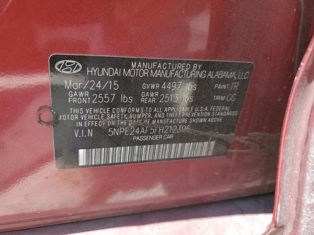 Photo 11 VIN: 5NPE24AF5FH212396 - HYUNDAI SONATA SE 