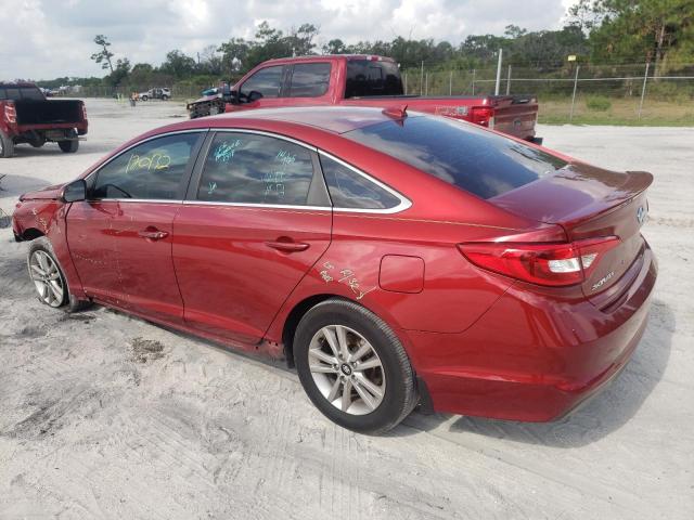 Photo 2 VIN: 5NPE24AF5FH223107 - HYUNDAI SONATA SE 