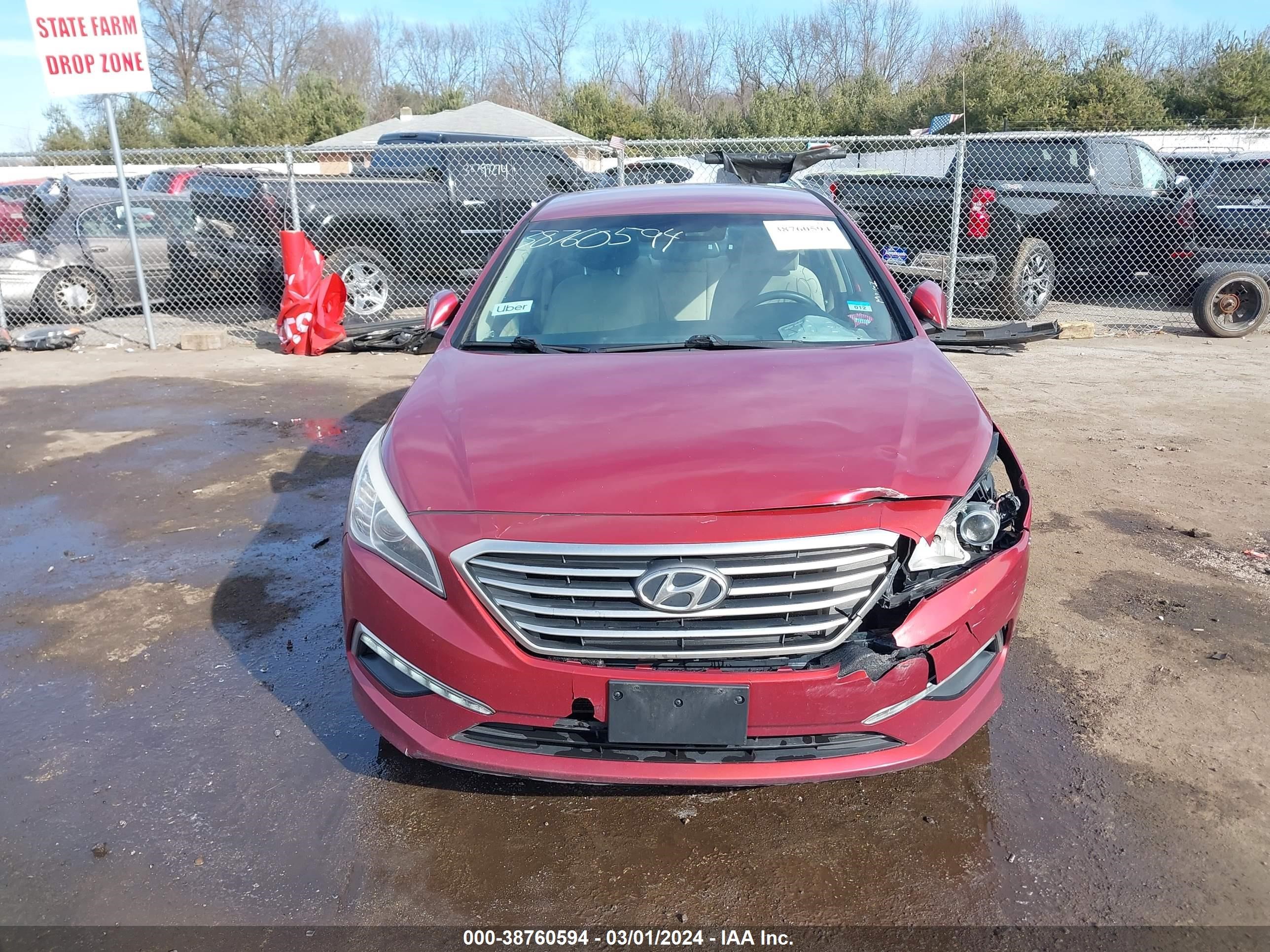 Photo 11 VIN: 5NPE24AF5FH237346 - HYUNDAI SONATA 