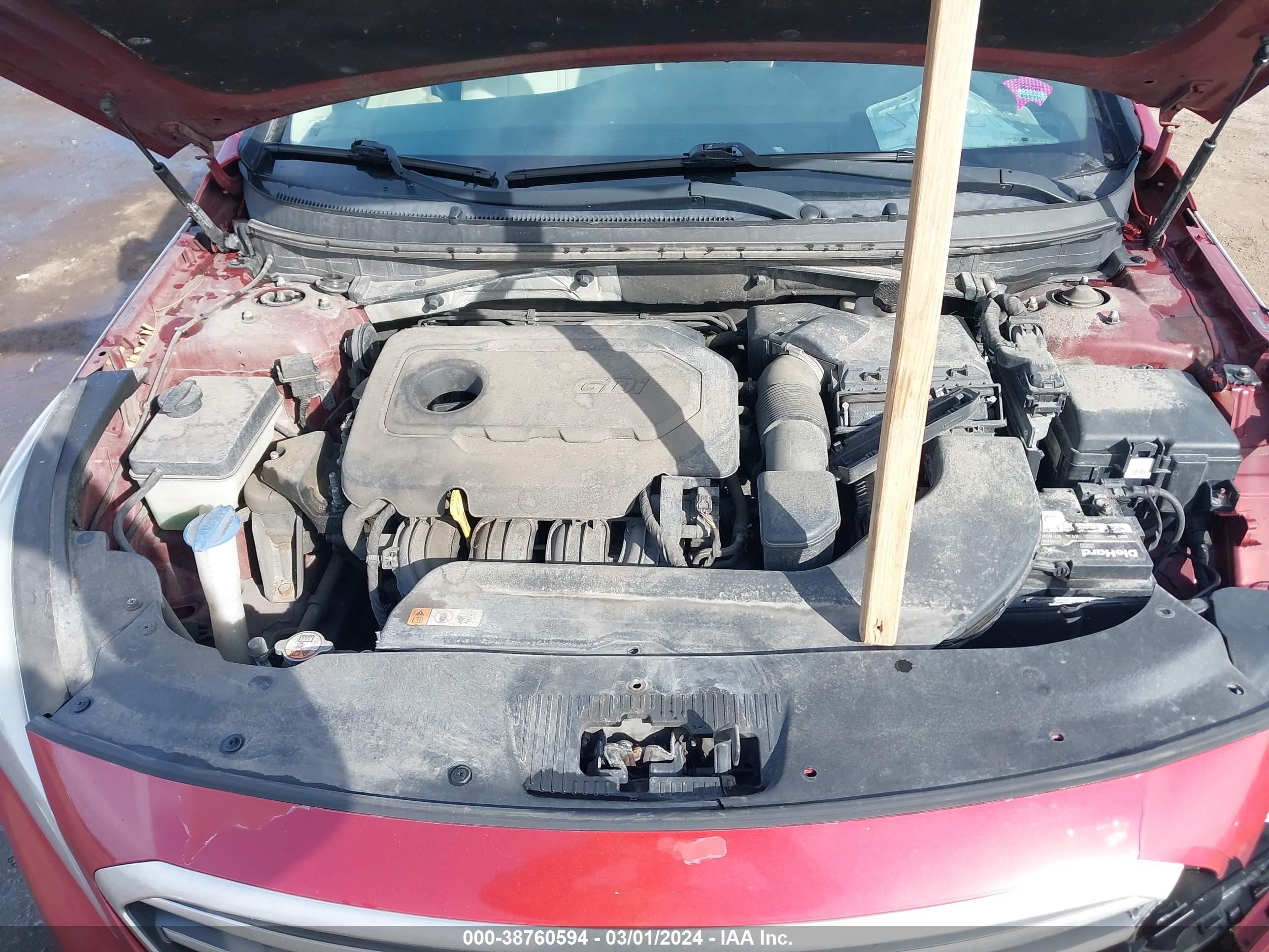 Photo 9 VIN: 5NPE24AF5FH237346 - HYUNDAI SONATA 