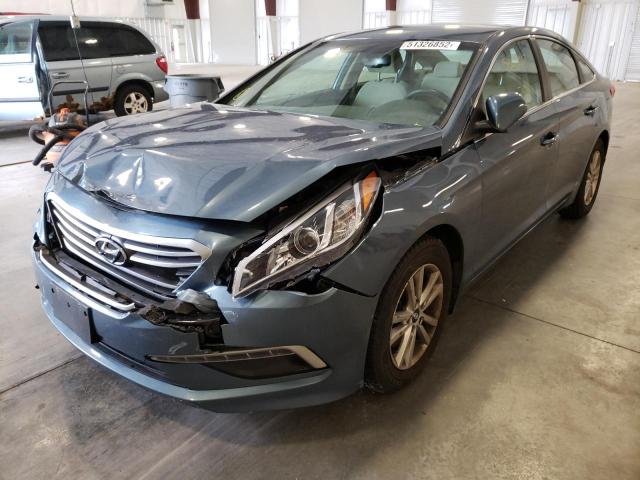 Photo 1 VIN: 5NPE24AF5FH242157 - HYUNDAI SONATA SE 