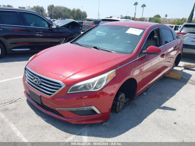 Photo 1 VIN: 5NPE24AF5FH243633 - HYUNDAI SONATA 