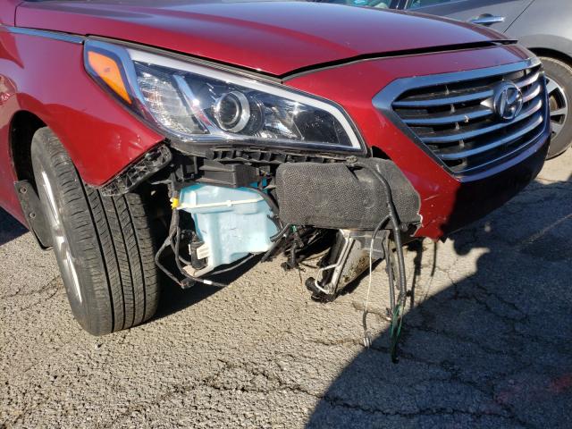 Photo 8 VIN: 5NPE24AF5FH244684 - HYUNDAI SONATA SE 