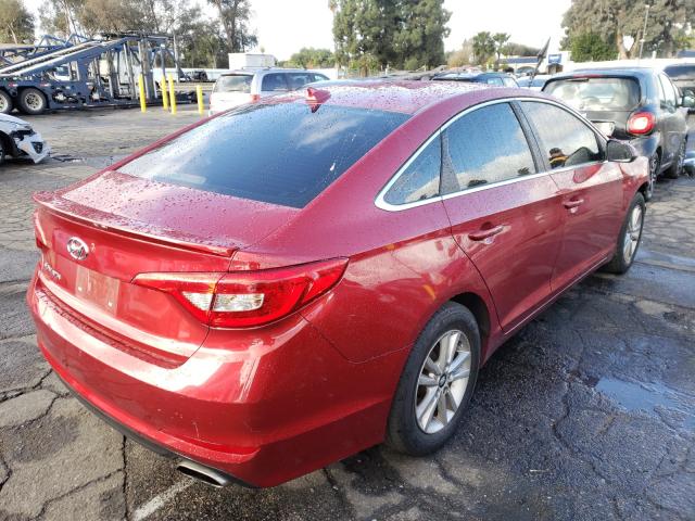 Photo 3 VIN: 5NPE24AF5GH263642 - HYUNDAI SONATA SE 