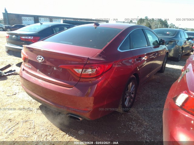 Photo 3 VIN: 5NPE24AF5GH265567 - HYUNDAI SONATA 