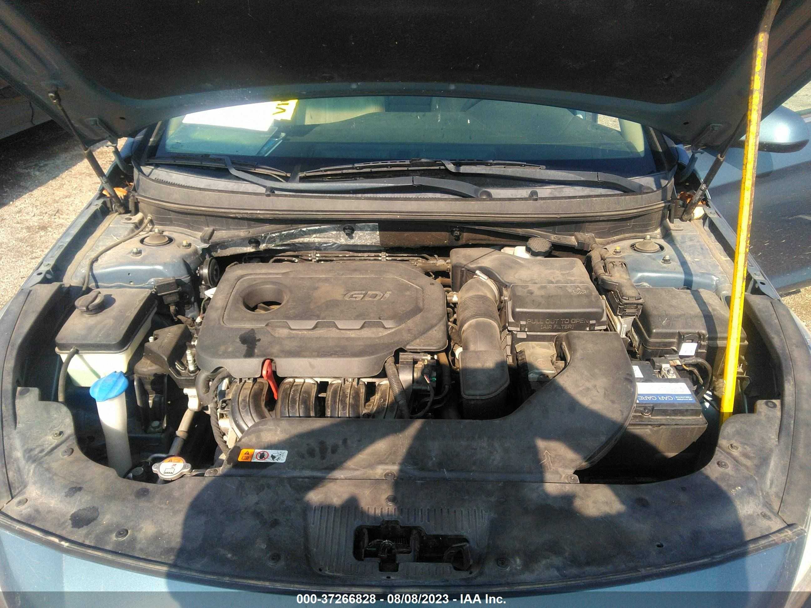 Photo 9 VIN: 5NPE24AF5GH265858 - HYUNDAI SONATA 