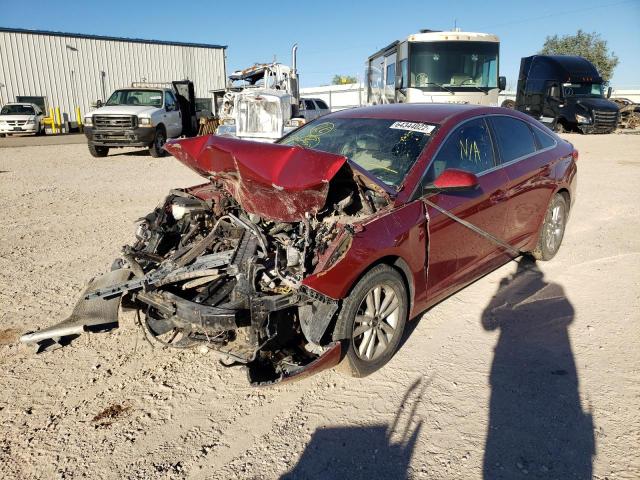 Photo 1 VIN: 5NPE24AF5GH274656 - HYUNDAI SONATA SE 