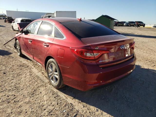 Photo 2 VIN: 5NPE24AF5GH274656 - HYUNDAI SONATA SE 