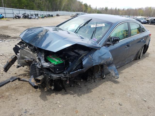 Photo 1 VIN: 5NPE24AF5GH276889 - HYUNDAI SONATA SE 