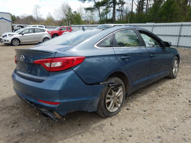 Photo 3 VIN: 5NPE24AF5GH276889 - HYUNDAI SONATA SE 