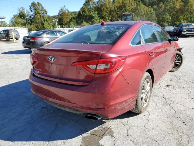 Photo 3 VIN: 5NPE24AF5GH277556 - HYUNDAI SONATA SE 