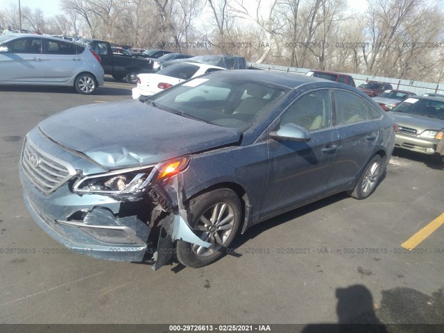 Photo 1 VIN: 5NPE24AF5GH282398 - HYUNDAI SONATA 