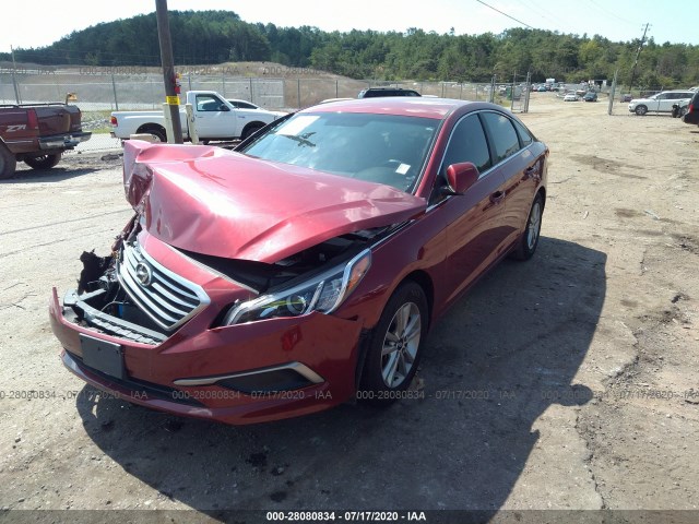 Photo 1 VIN: 5NPE24AF5GH283583 - HYUNDAI SONATA 