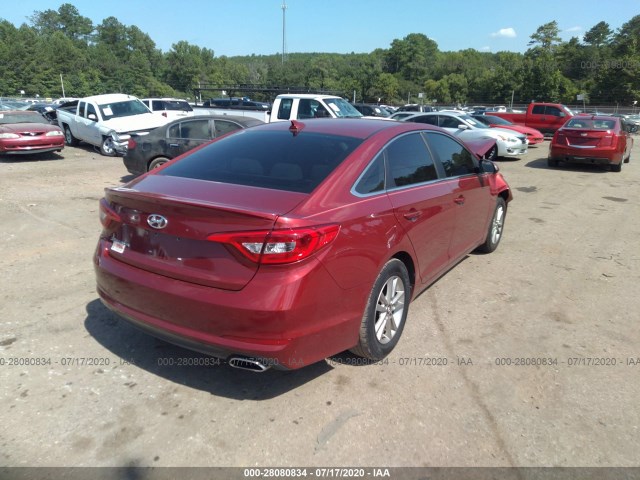 Photo 3 VIN: 5NPE24AF5GH283583 - HYUNDAI SONATA 