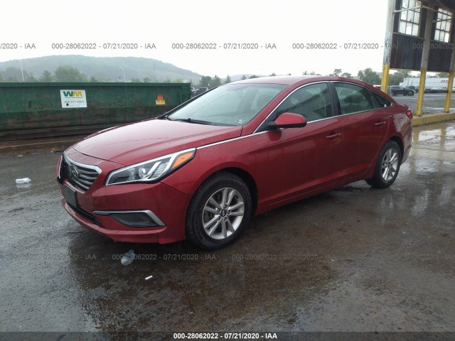 Photo 1 VIN: 5NPE24AF5GH285303 - HYUNDAI SONATA 