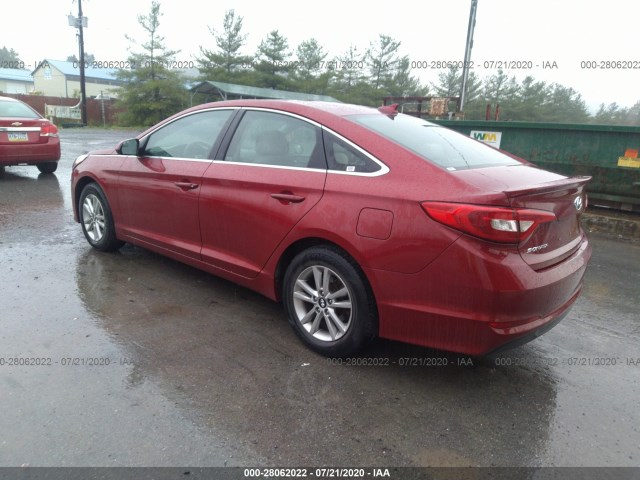 Photo 2 VIN: 5NPE24AF5GH285303 - HYUNDAI SONATA 