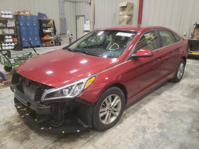 Photo 1 VIN: 5NPE24AF5GH286788 - HYUNDAI SONATA SE 