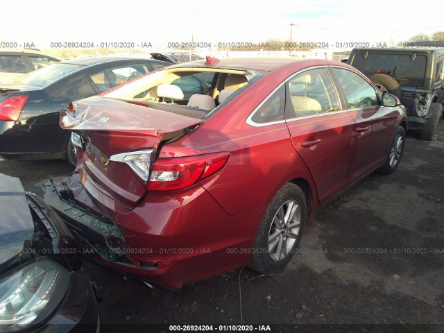 Photo 3 VIN: 5NPE24AF5GH288637 - HYUNDAI SONATA 