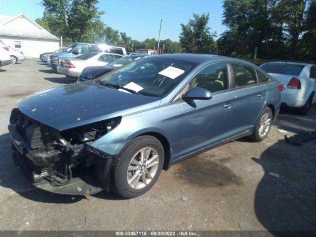 Photo 1 VIN: 5NPE24AF5GH293448 - HYUNDAI SONATA 