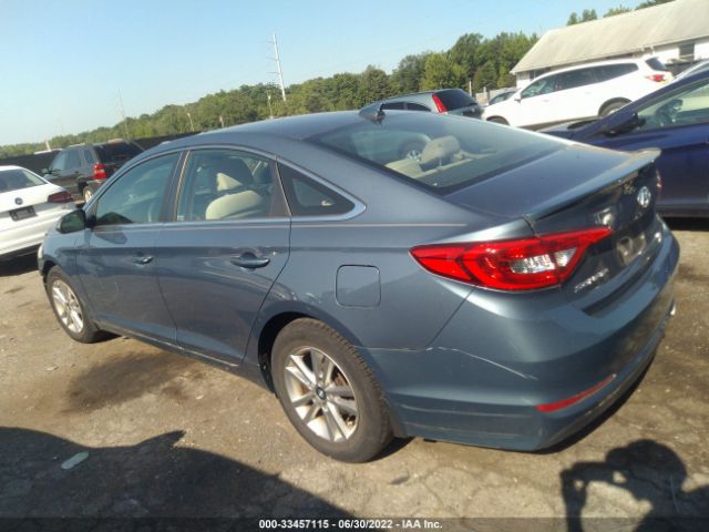 Photo 2 VIN: 5NPE24AF5GH293448 - HYUNDAI SONATA 