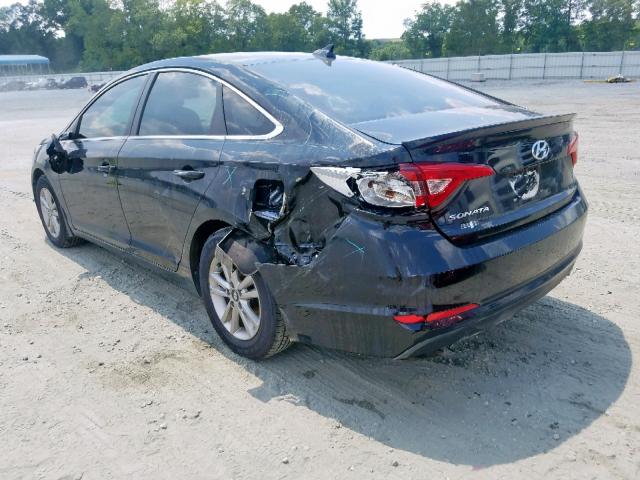 Photo 2 VIN: 5NPE24AF5GH295538 - HYUNDAI SONATA SE 