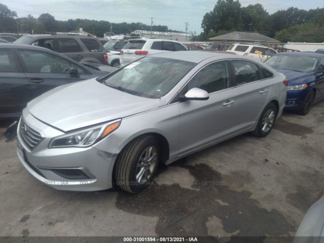 Photo 1 VIN: 5NPE24AF5GH297516 - HYUNDAI SONATA 