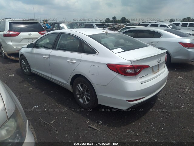 Photo 2 VIN: 5NPE24AF5GH300849 - HYUNDAI SONATA 