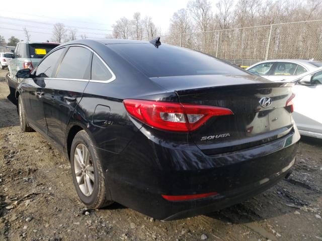 Photo 2 VIN: 5NPE24AF5GH323192 - HYUNDAI SONATA SE 