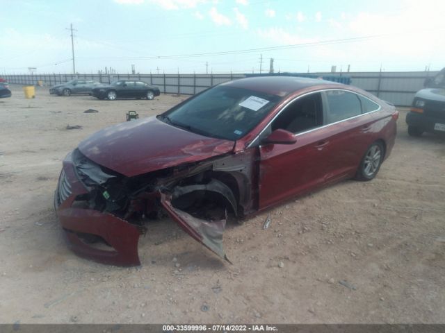 Photo 1 VIN: 5NPE24AF5GH323970 - HYUNDAI SONATA 