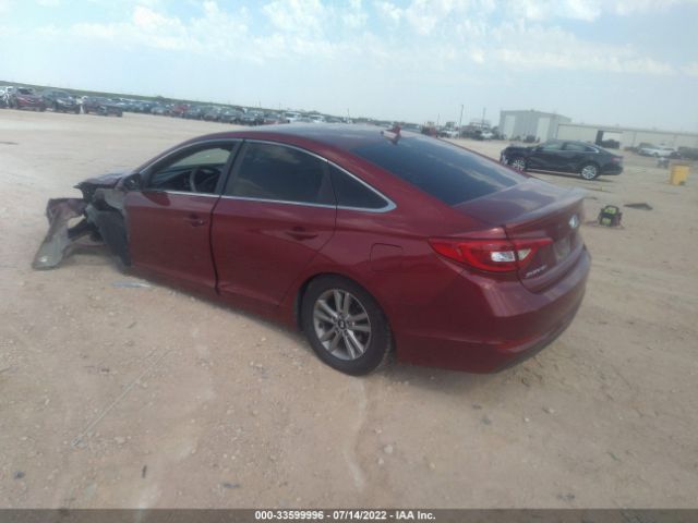 Photo 2 VIN: 5NPE24AF5GH323970 - HYUNDAI SONATA 