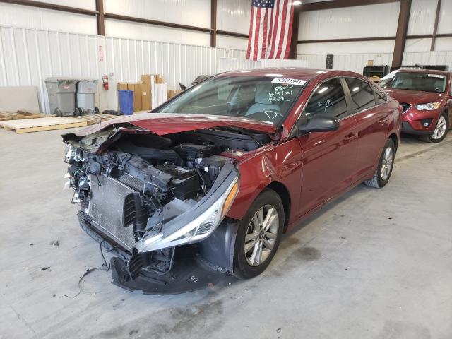 Photo 1 VIN: 5NPE24AF5GH334919 - HYUNDAI SONATA SE 