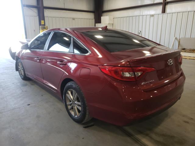 Photo 2 VIN: 5NPE24AF5GH334919 - HYUNDAI SONATA SE 