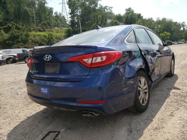 Photo 3 VIN: 5NPE24AF5GH338663 - HYUNDAI SONATA SE 