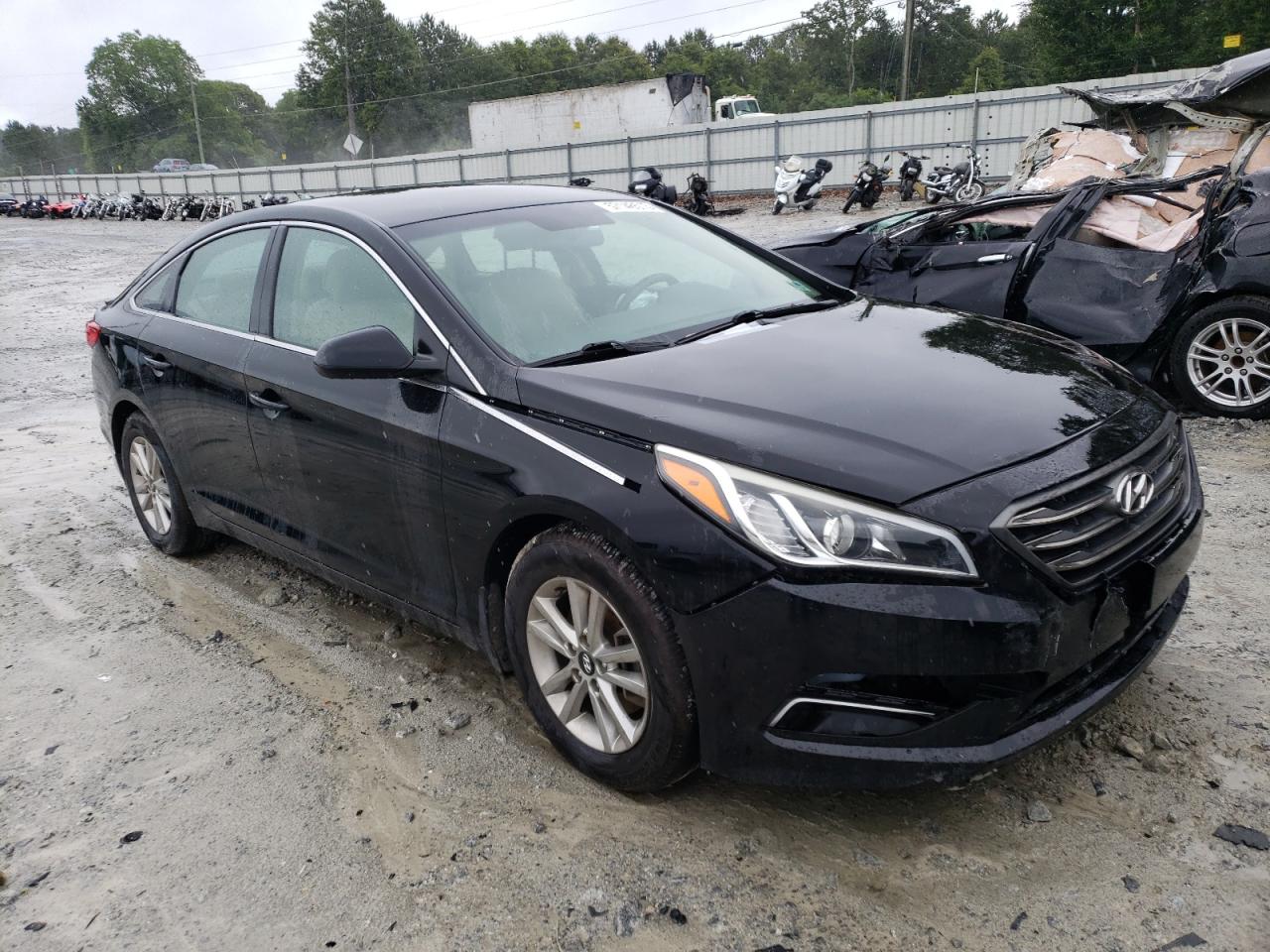 Photo 3 VIN: 5NPE24AF5GH340994 - HYUNDAI SONATA 