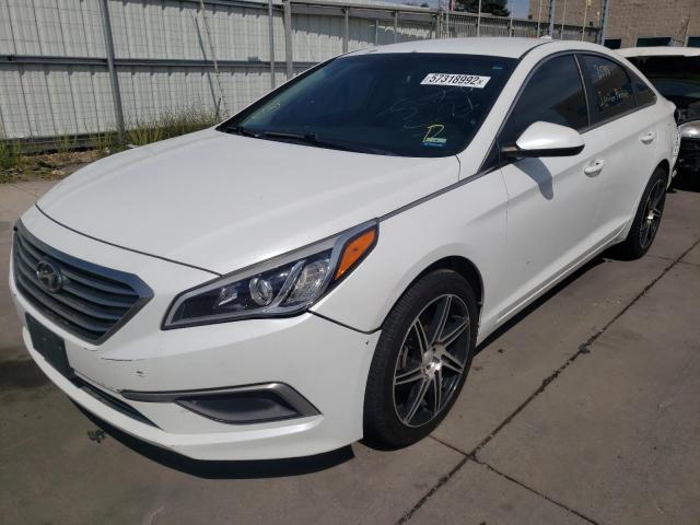 Photo 1 VIN: 5NPE24AF5GH349520 - HYUNDAI SONATA SE 