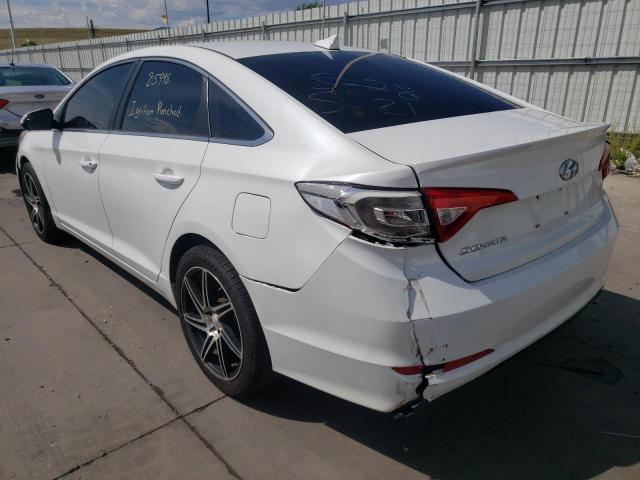 Photo 2 VIN: 5NPE24AF5GH349520 - HYUNDAI SONATA SE 