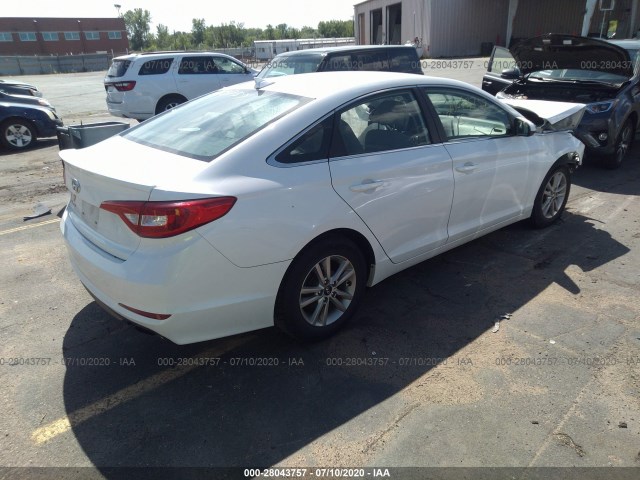 Photo 3 VIN: 5NPE24AF5GH350456 - HYUNDAI SONATA 