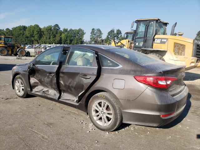 Photo 2 VIN: 5NPE24AF5GH351462 - HYUNDAI SONATA SE 