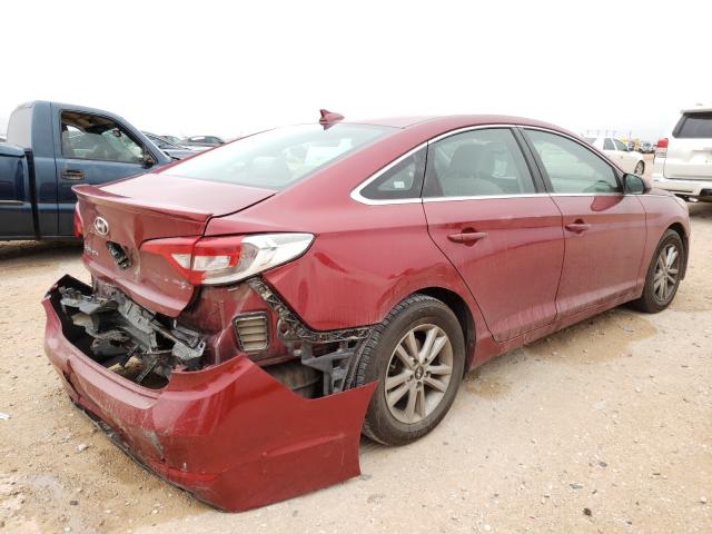 Photo 3 VIN: 5NPE24AF5GH353244 - HYUNDAI SONATA SE 