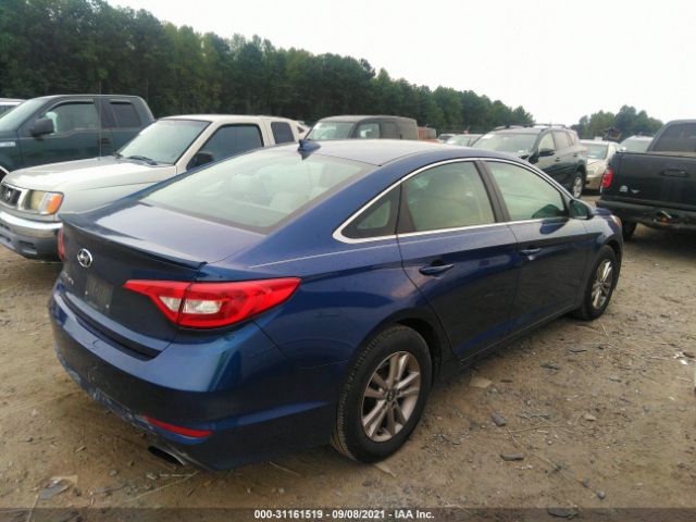 Photo 3 VIN: 5NPE24AF5GH353504 - HYUNDAI SONATA 