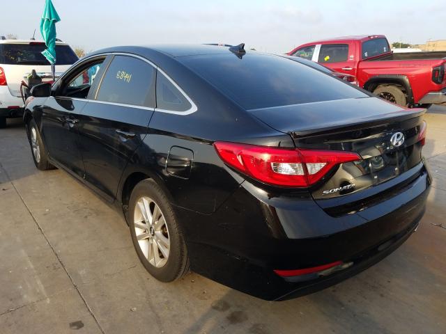 Photo 2 VIN: 5NPE24AF5GH359464 - HYUNDAI SONATA SE 