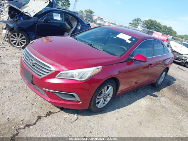 Photo 1 VIN: 5NPE24AF5GH370027 - HYUNDAI SONATA 