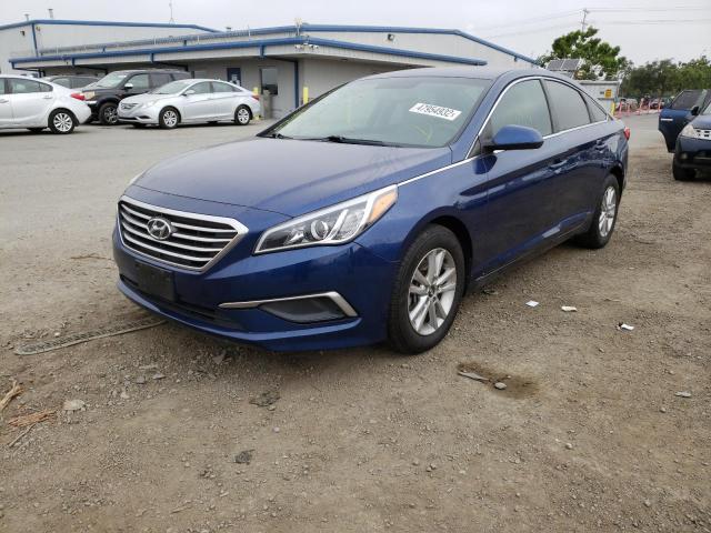 Photo 1 VIN: 5NPE24AF5GH372635 - HYUNDAI SONATA SE 