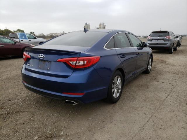 Photo 3 VIN: 5NPE24AF5GH372635 - HYUNDAI SONATA SE 