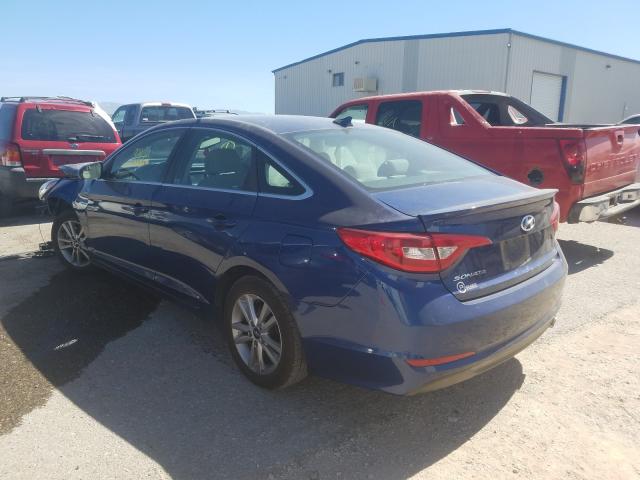 Photo 2 VIN: 5NPE24AF5GH374790 - HYUNDAI SONATA SE 