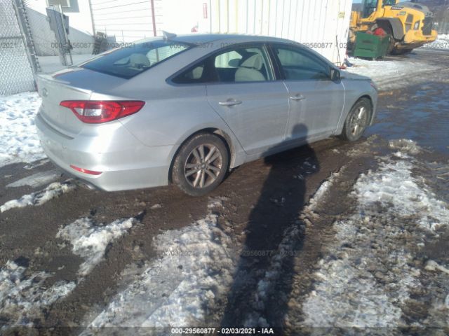 Photo 3 VIN: 5NPE24AF5GH375051 - HYUNDAI SONATA 